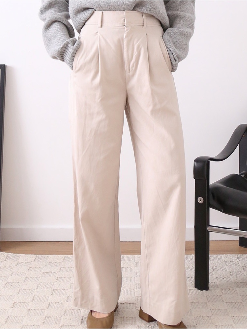 Everlane Draper Pleated Pant